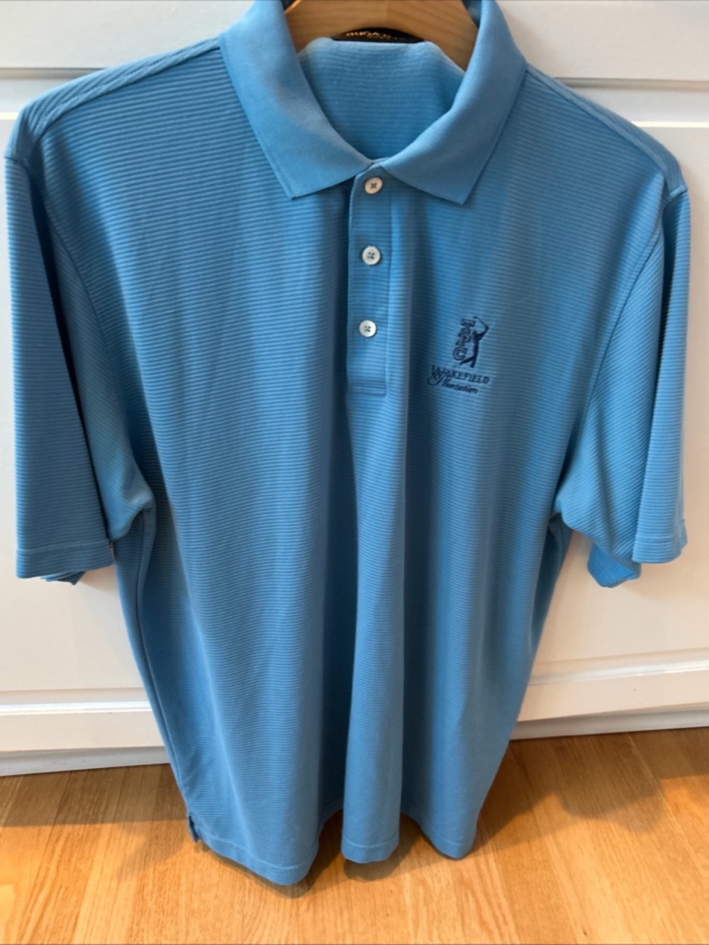 Bugatchi Uomo Men’s Light Blue Polo Golf Shirt XL